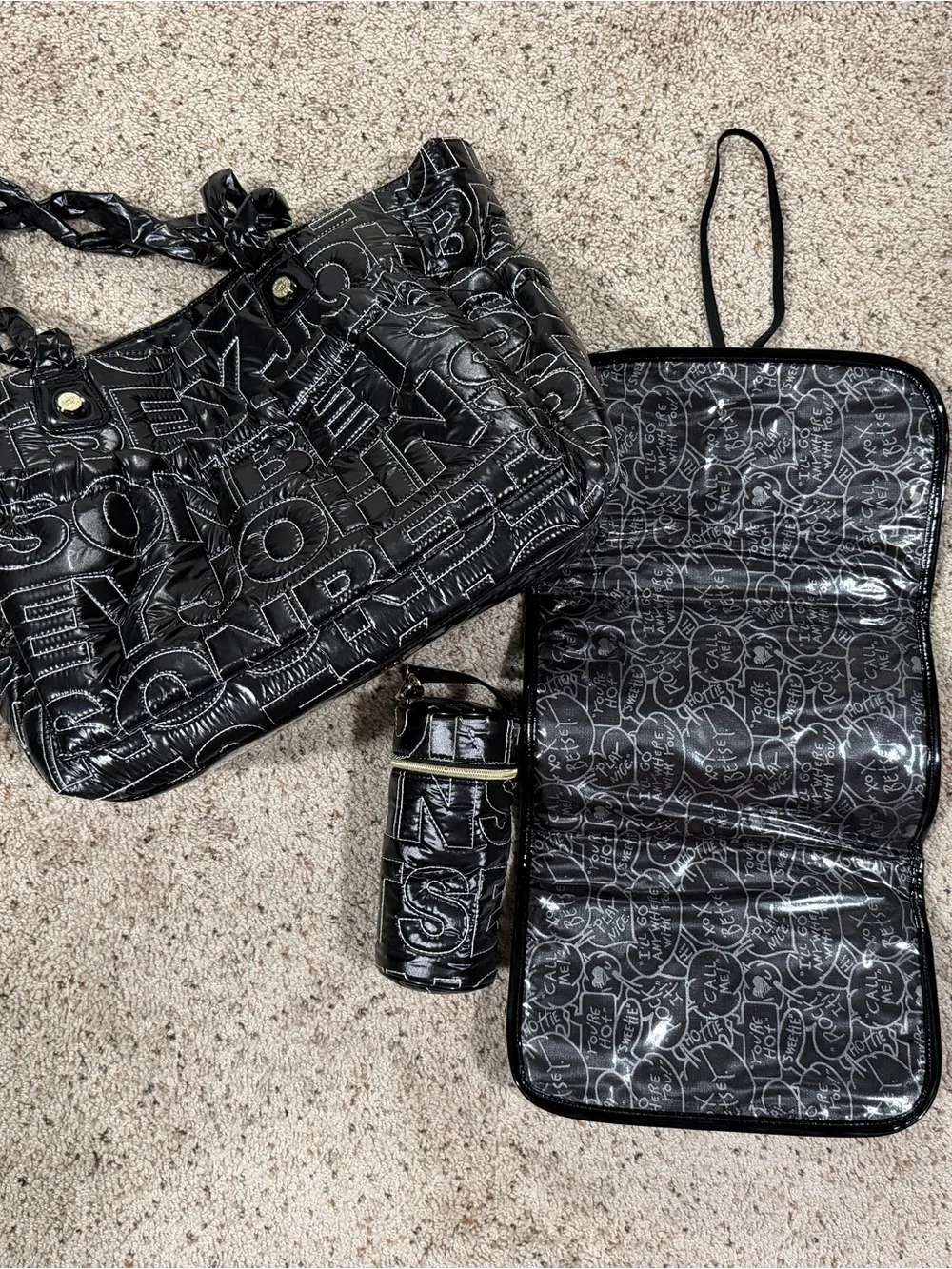 Y2K Betsey Johnson Diaper Bag